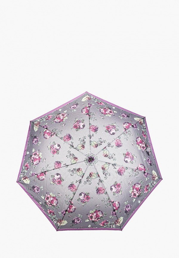 женский зонт fabretti, фиолетовый