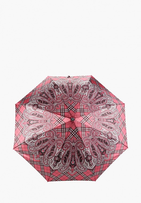 женский зонт fabretti, бордовый