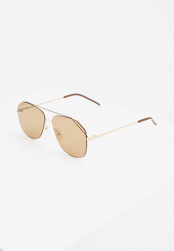 мужские солнцезащитные очки fendi, коричневые