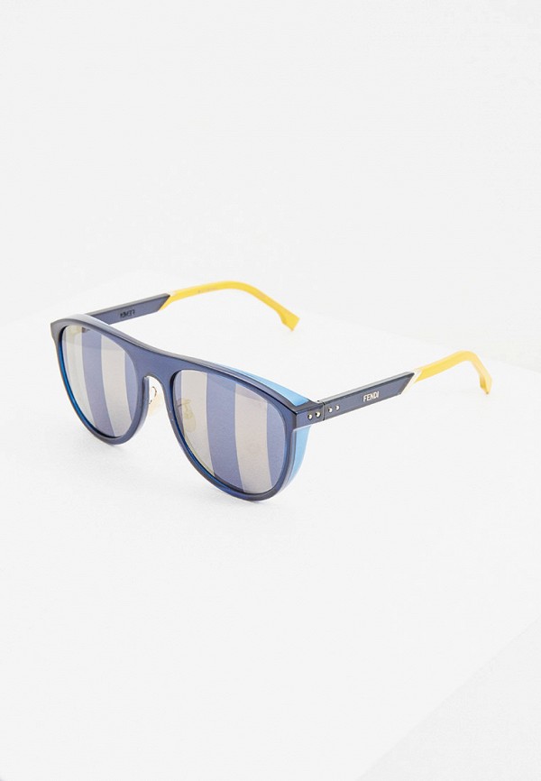 мужские солнцезащитные очки fendi, синие