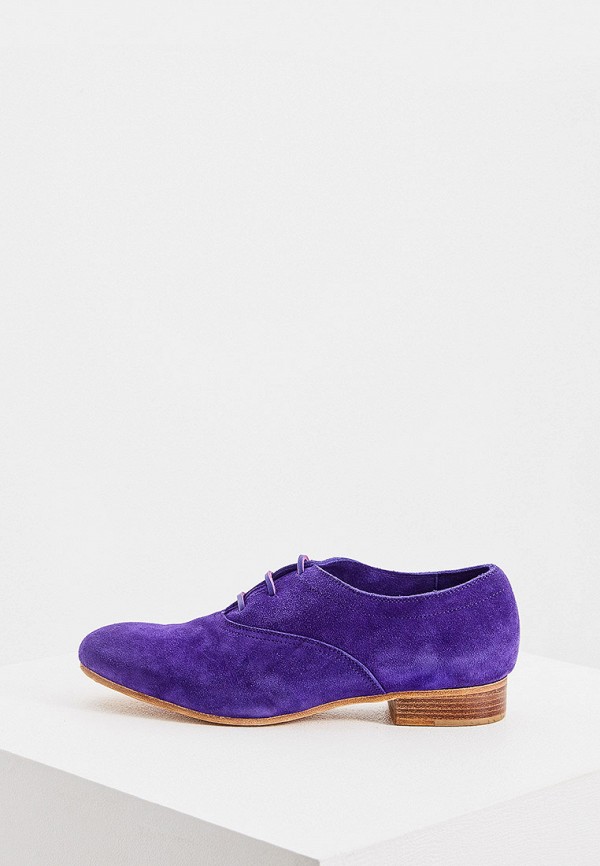 женские ботинки forte forte, фиолетовые