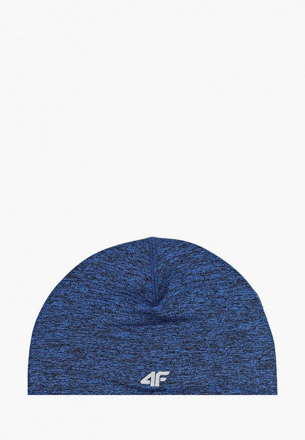 женская шапка 4f, синяя