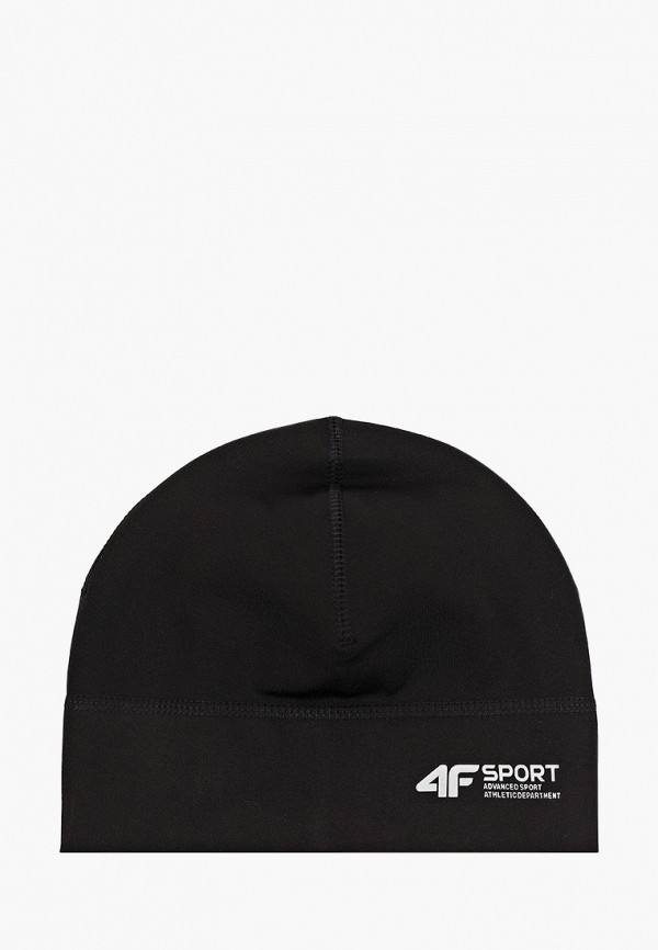 женская шапка 4f, черная