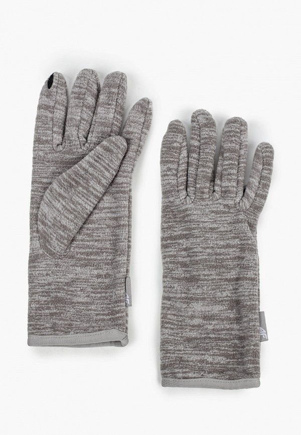 женские перчатки 4f, серые