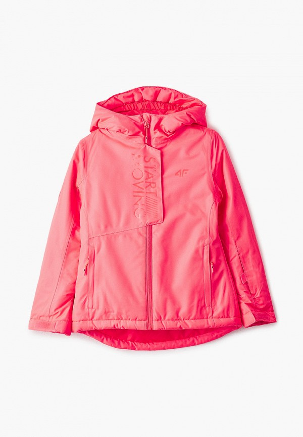 куртка 4f для девочки, розовая