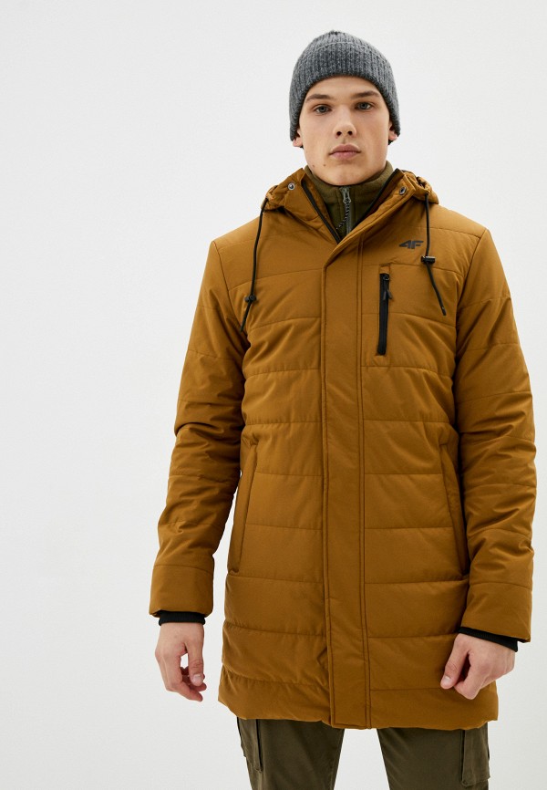 мужская куртка 4f, коричневая