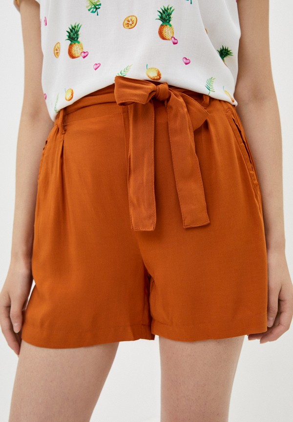 женские повседневные шорты fresh made, оранжевые