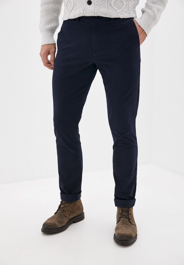 мужские брюки чинос gap, синие