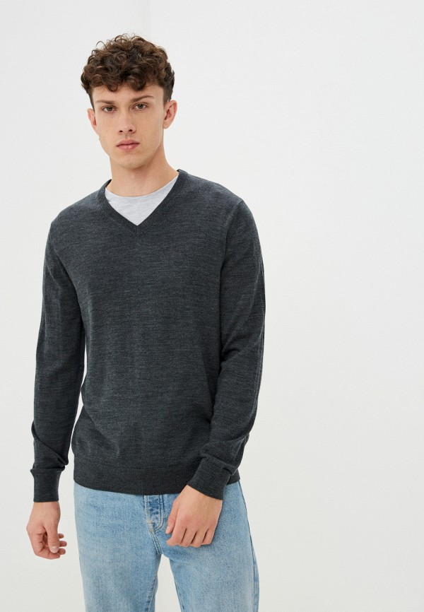 мужской пуловер gap, серый