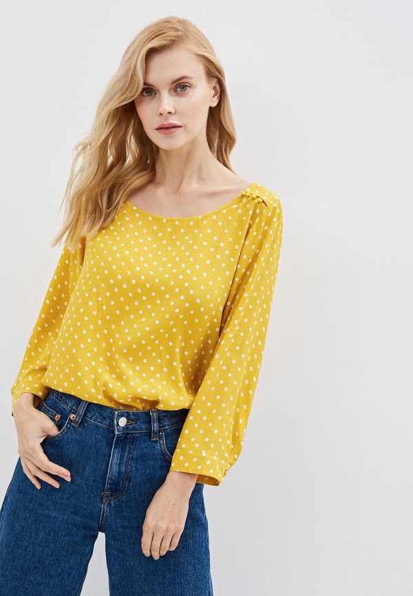 женская блузка gap, желтая