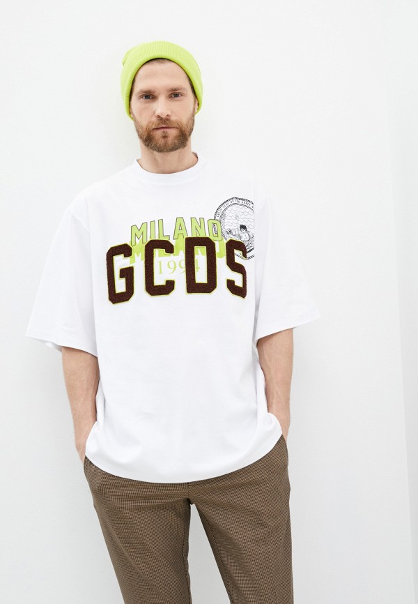 мужская футболка gcds, белая