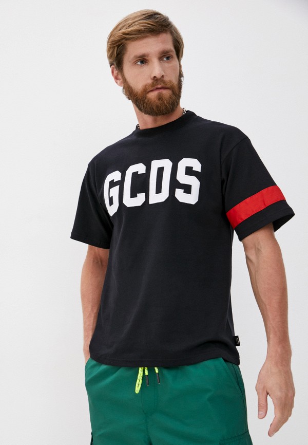 мужская футболка gcds, черная