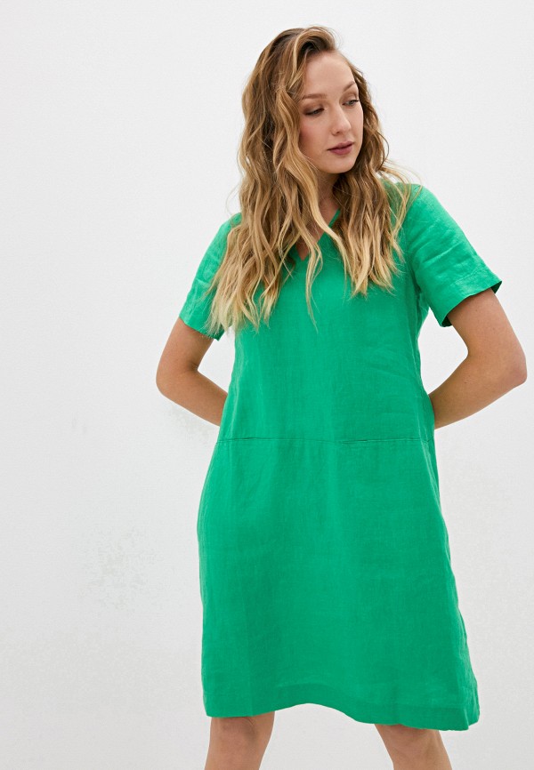 женское повседневные платье gerry weber, зеленое