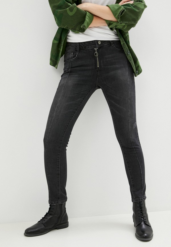 женские джинсы g&g, серые