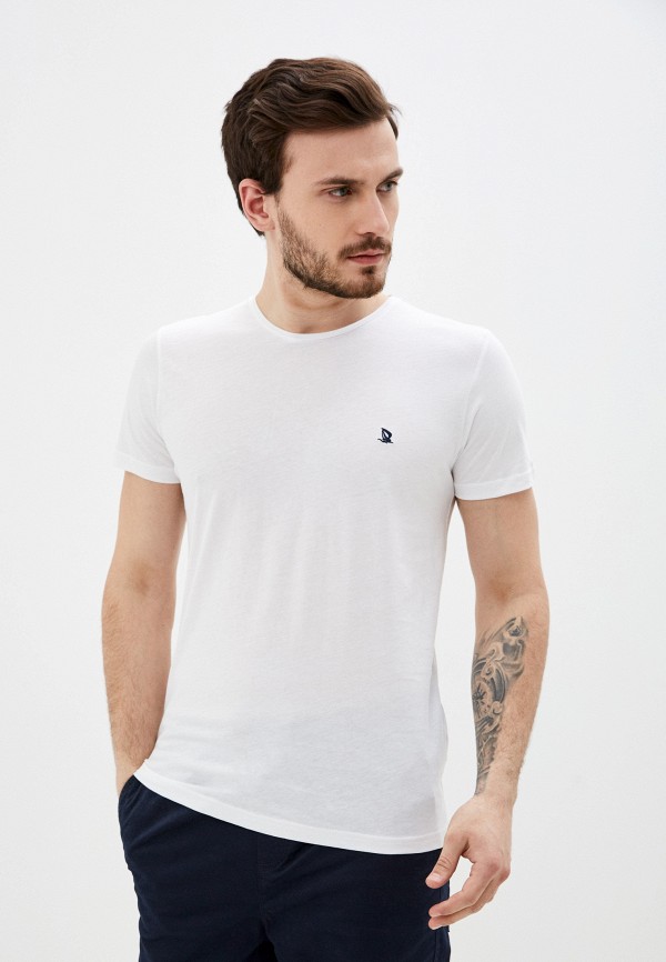 мужская футболка с коротким рукавом giorgio di mare, белая
