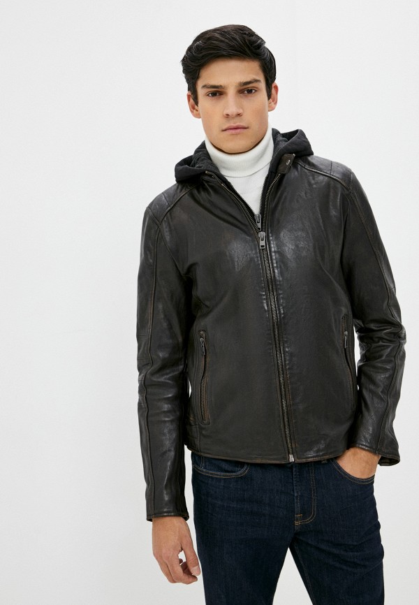 мужская куртка gipsy, коричневая