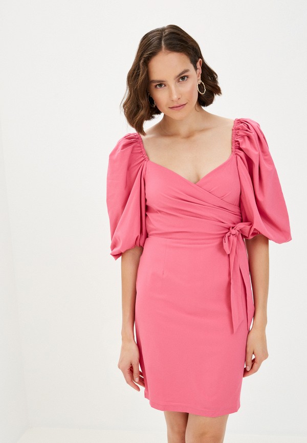 женское платье glamorous, розовое