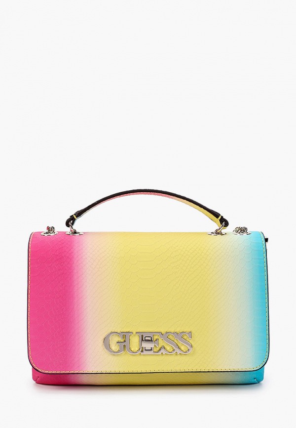женская сумка guess, разноцветная
