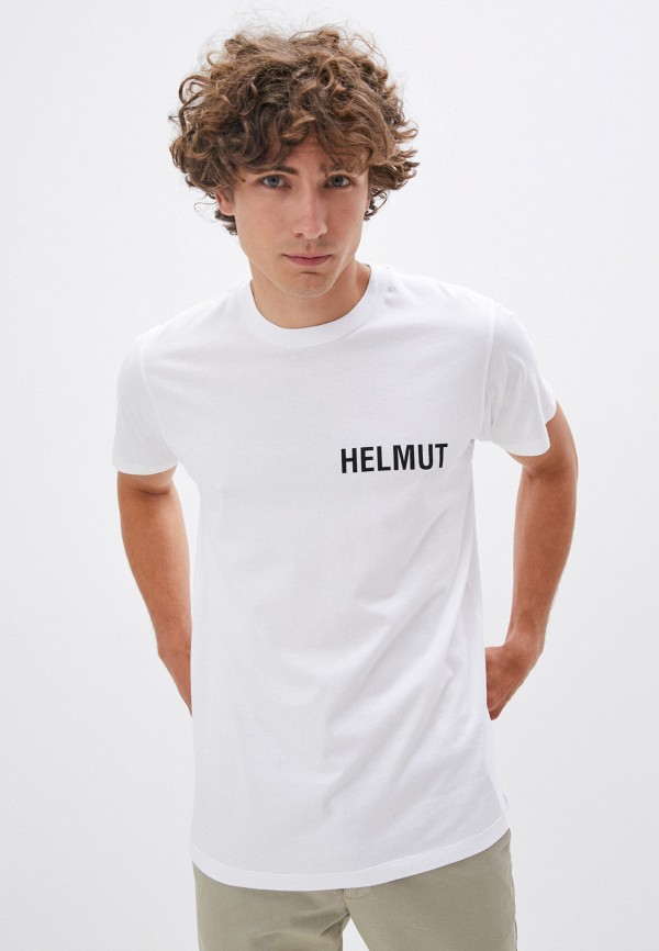 мужская футболка helmut lang, белая