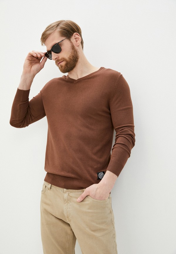 мужской пуловер hopenlife, коричневый
