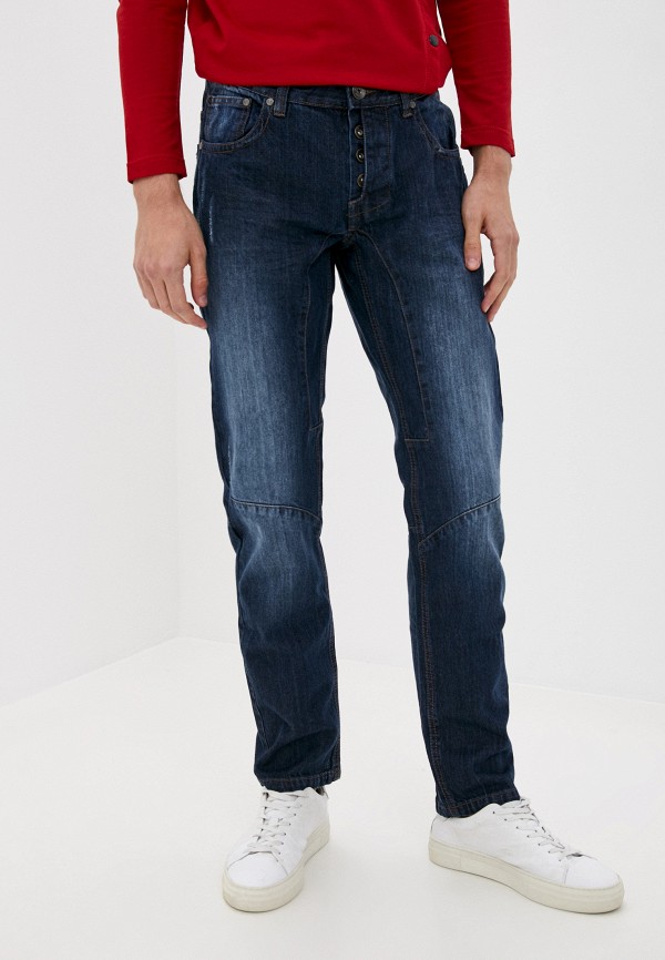 мужские зауженные джинсы hopenlife, синие