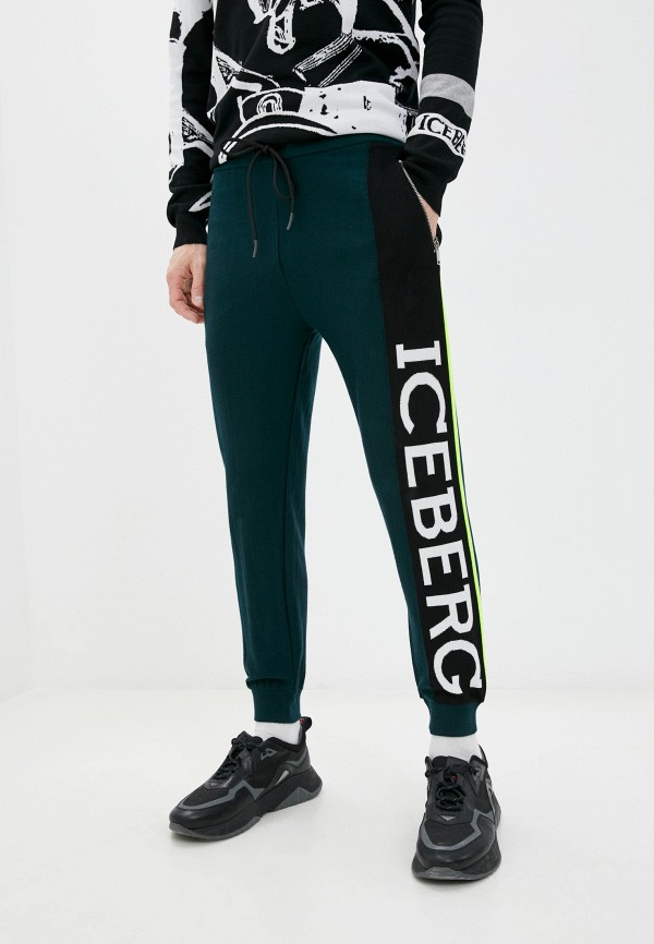 мужские спортивные брюки iceberg, зеленые