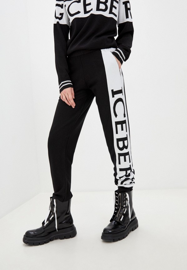 женские спортивные брюки iceberg, черные