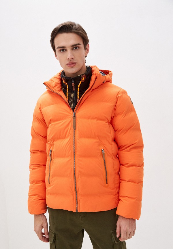 мужская куртка icepeak, оранжевая