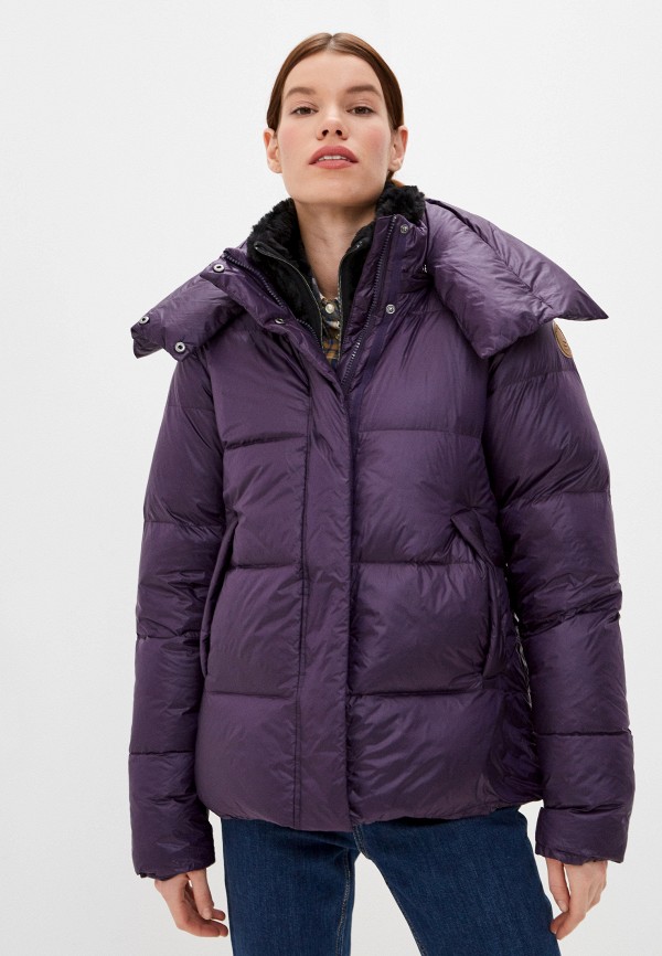 женская куртка icepeak, фиолетовая