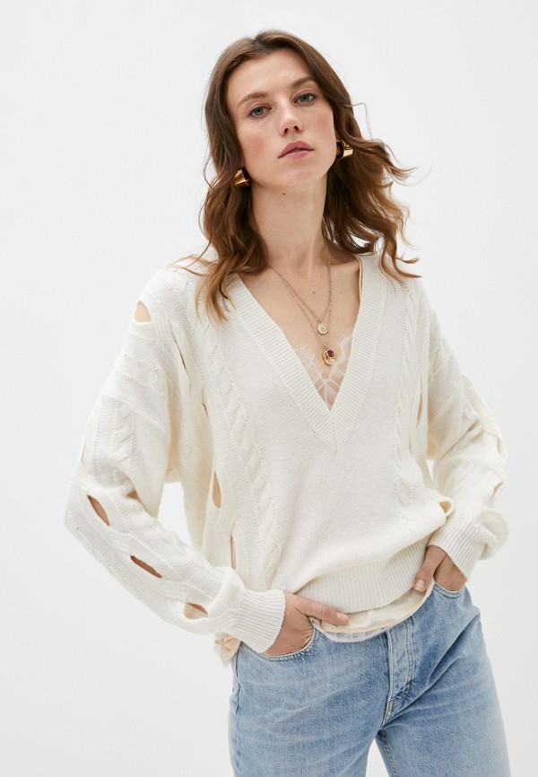 женский пуловер iro, белый