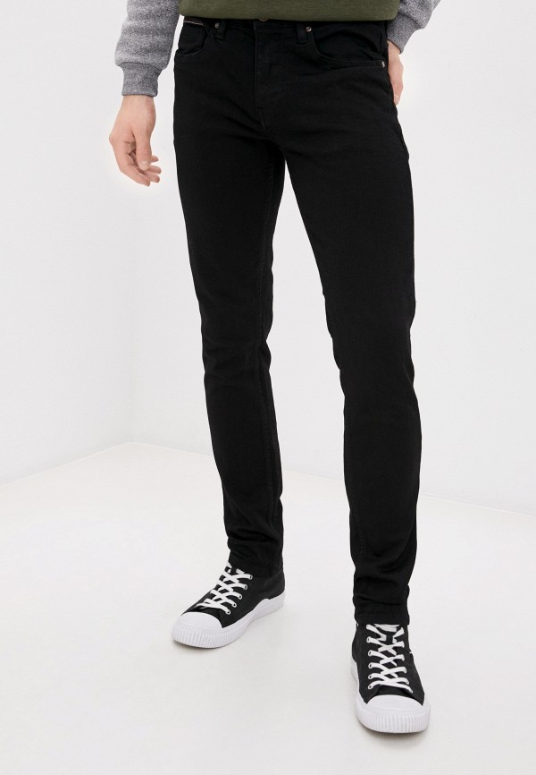мужские зауженные джинсы jack’s sportswear intl, черные