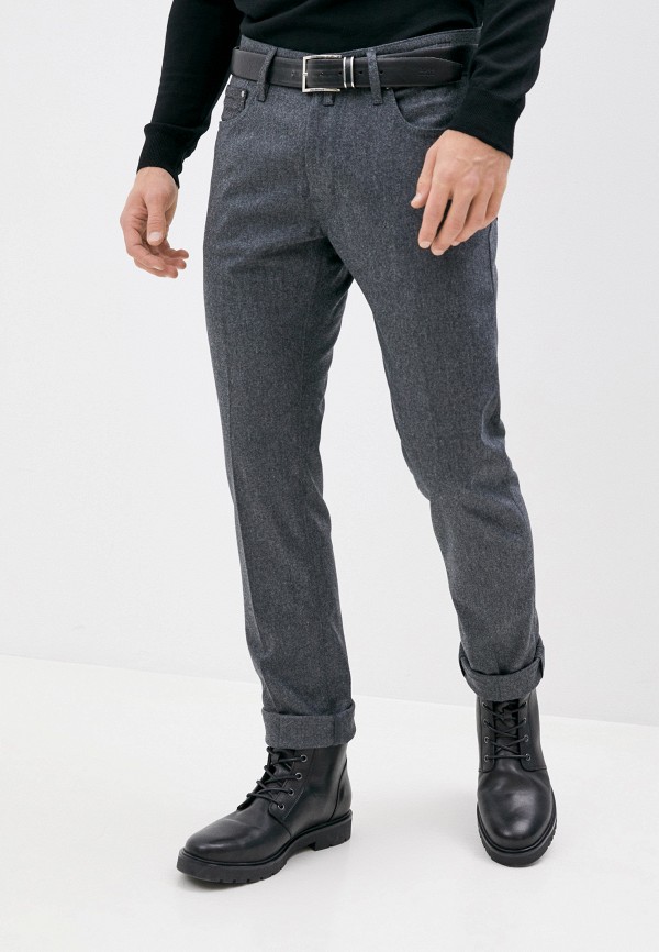 мужские прямые брюки jacob cohen, серые