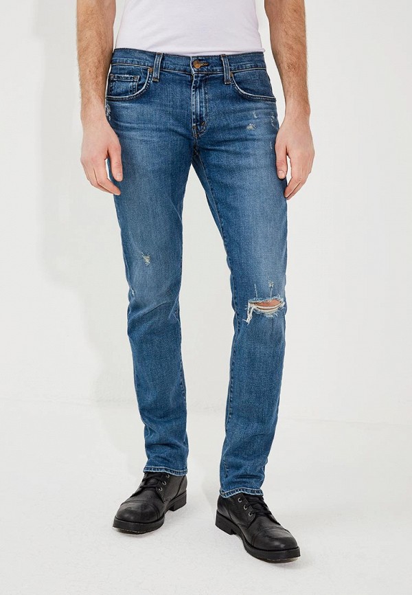 мужские прямые джинсы j brand, синие