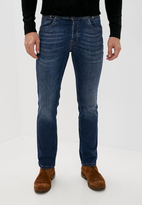 мужские прямые джинсы j. hart & bros, синие