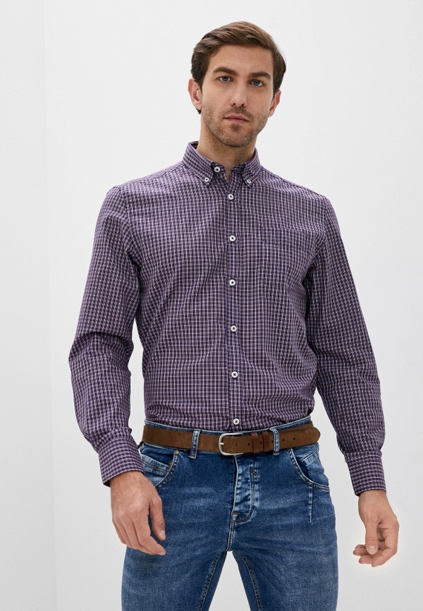 мужская рубашка с длинным рукавом j. hart & bros, разноцветная