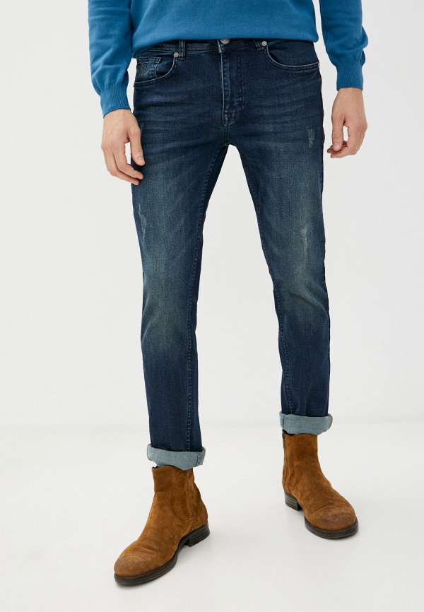мужские прямые джинсы jimmy sanders, синие