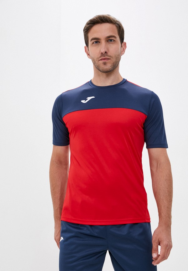 мужская спортивные футболка joma, красная