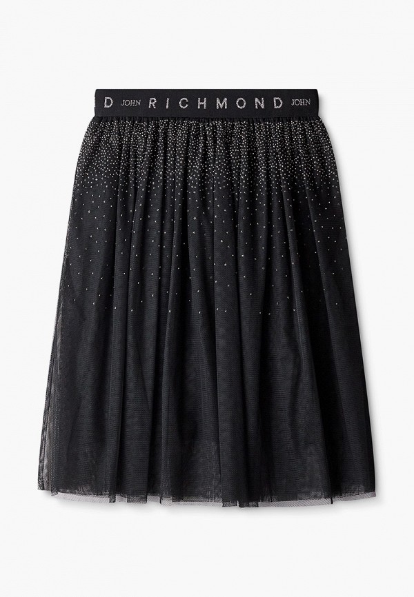 юбка john richmond для девочки, черная