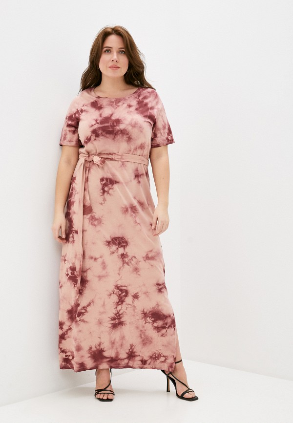 женское повседневные платье junarose, розовое