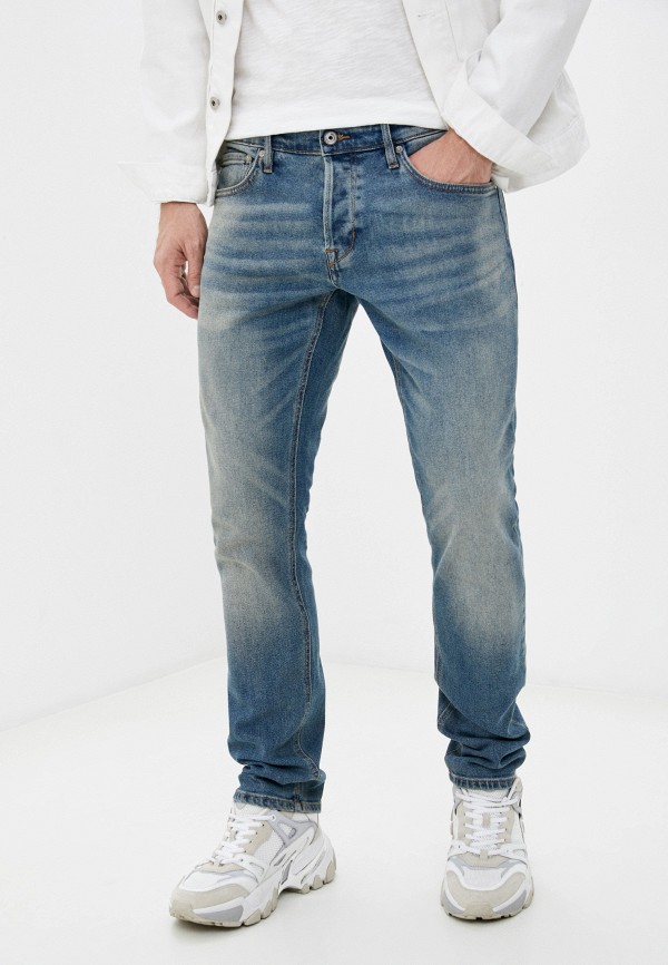 мужские зауженные джинсы just cavalli, синие