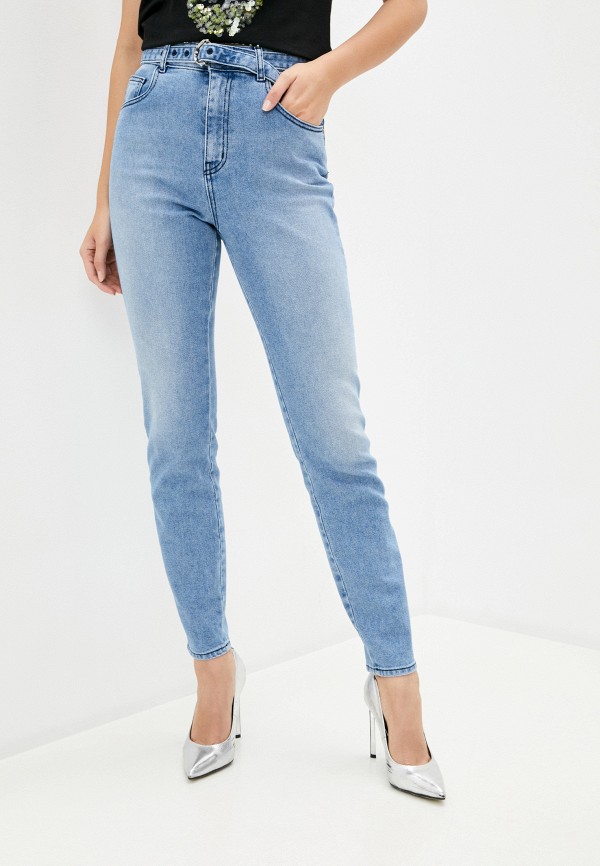 женские джинсы just cavalli, голубые