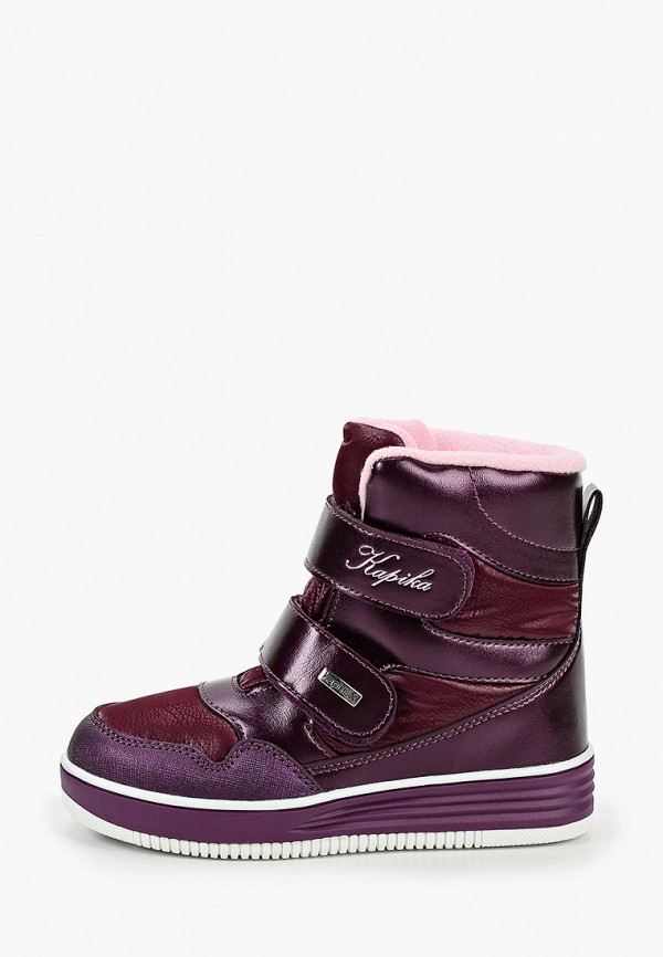 ботинки kapika для девочки, фиолетовые