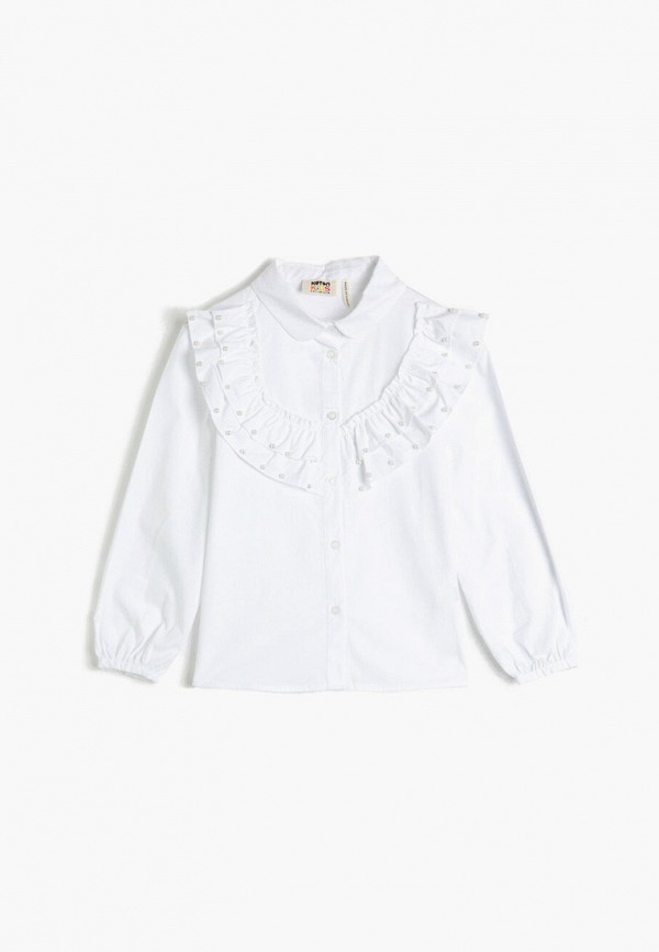 блузка koton для девочки, белая