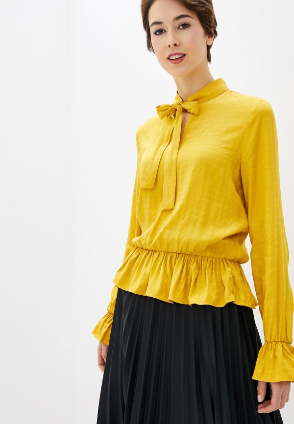 женская блузка koton, желтая