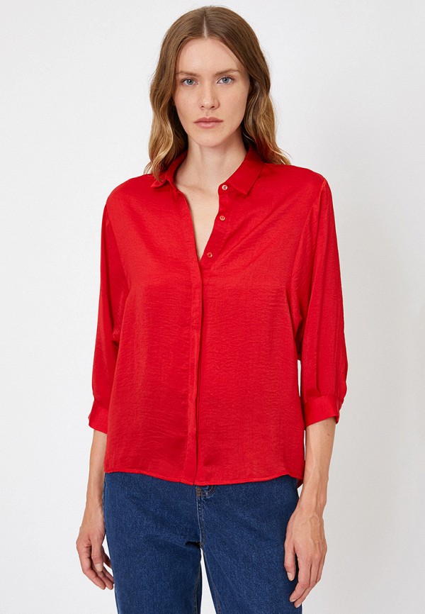 женская блузка koton, красная