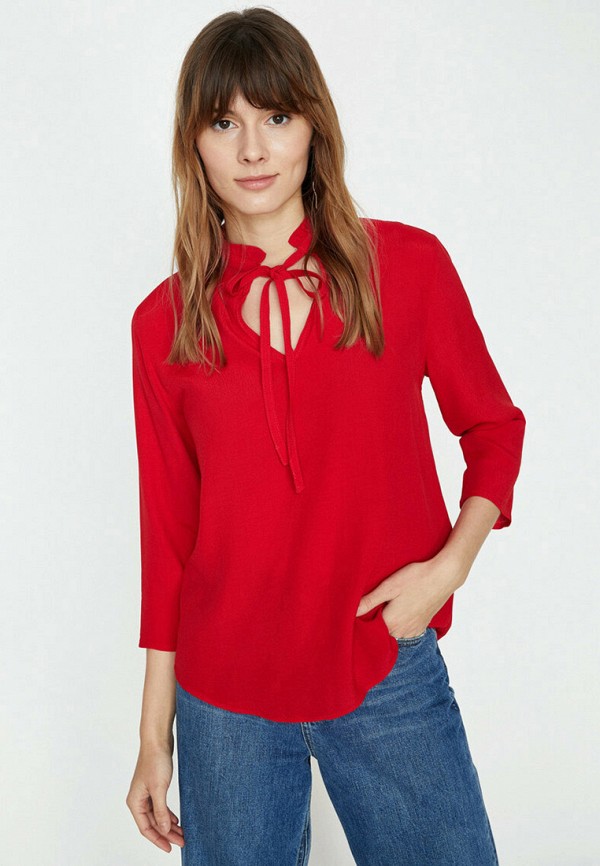 женская блузка koton, красная