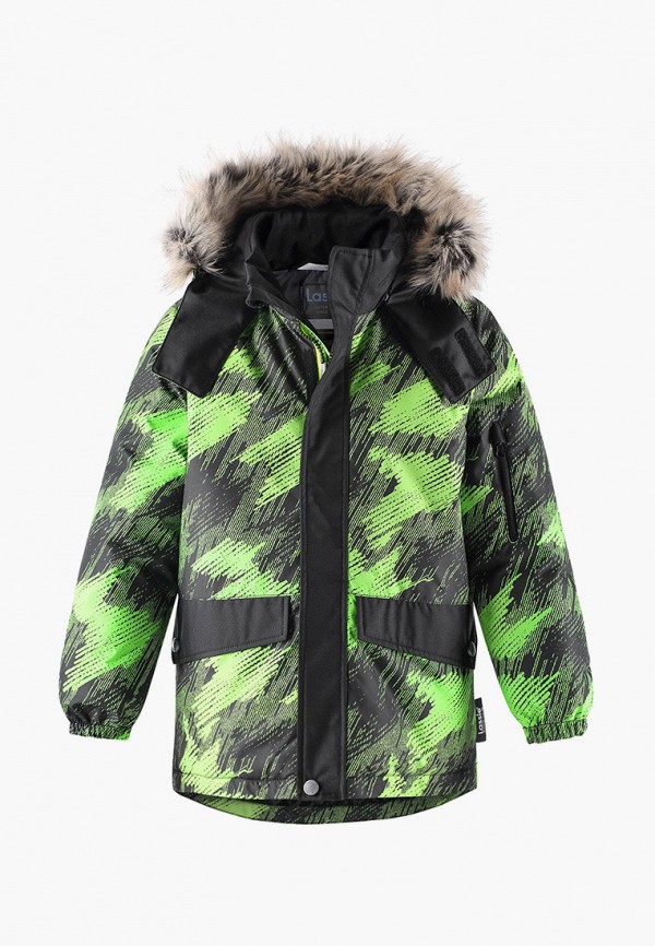 куртка lassie by reima для мальчика, зеленая