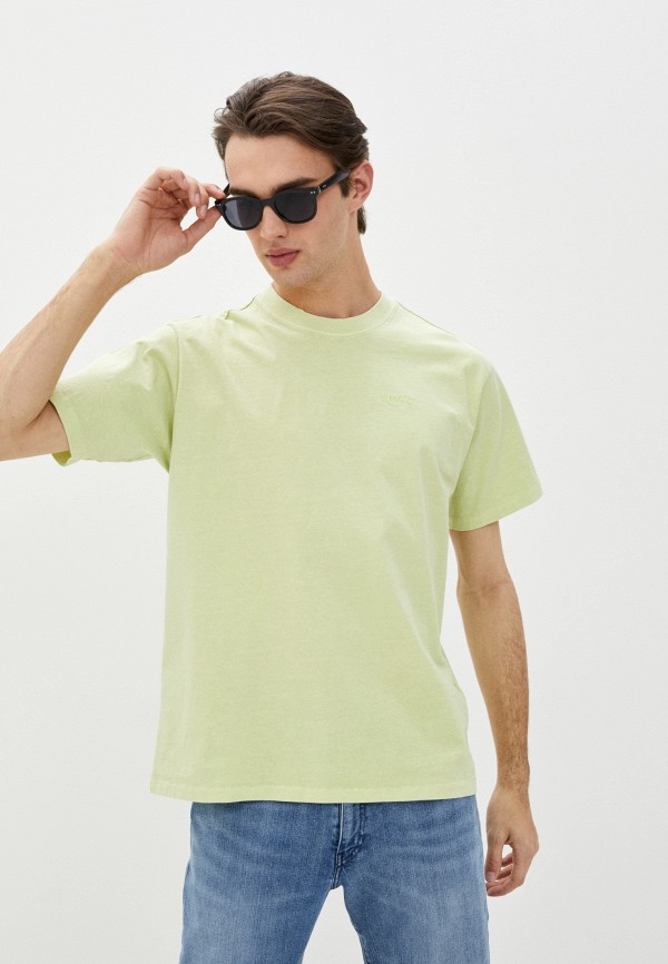 мужская футболка с коротким рукавом levi’s®, зеленая