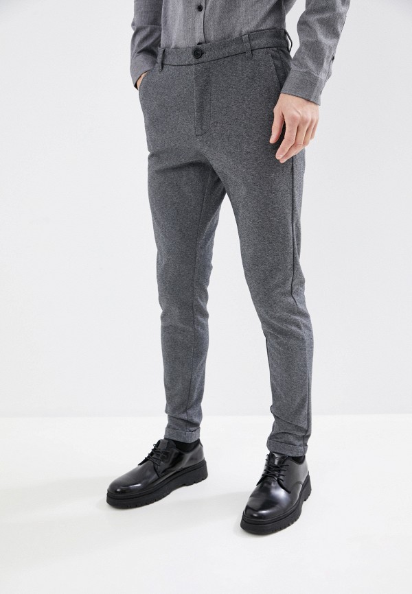 мужские повседневные брюки lindbergh, серые