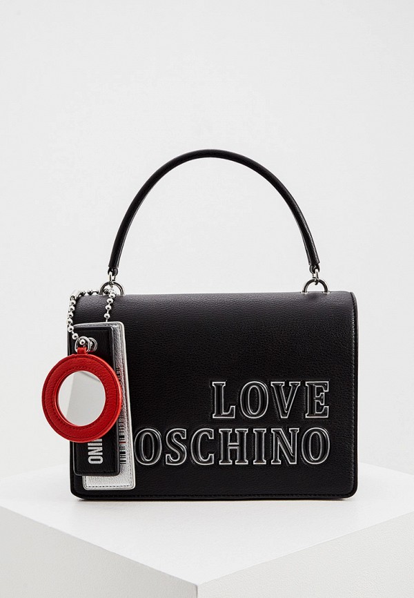 женская сумка love moschino, черная